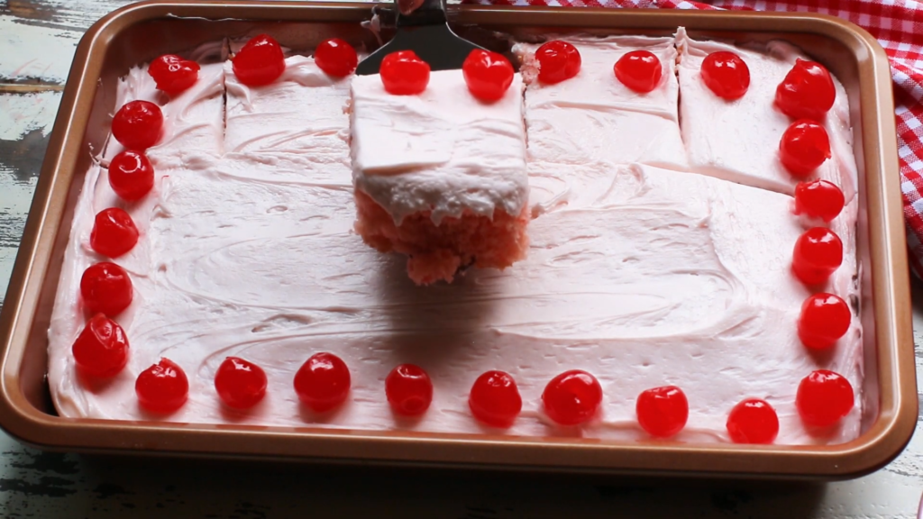 Cherry Chip Cake recipe