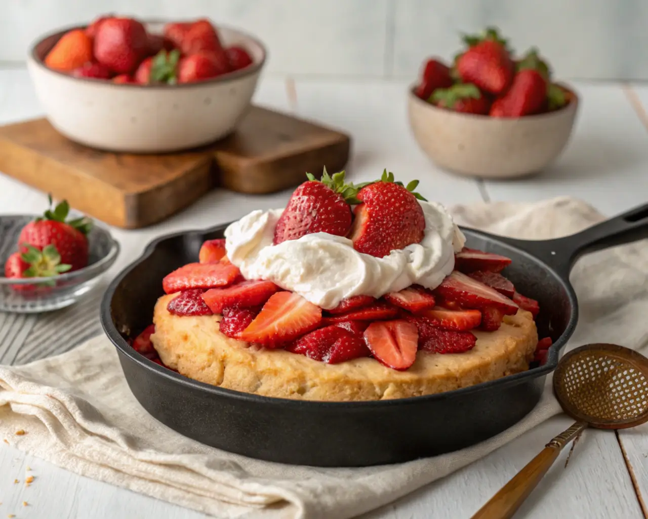 Strawberry shortcake variations, Easy strawberry dessert recipes